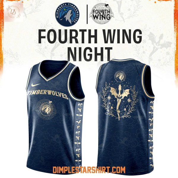 Minnesota Timberwolves Fourth Wing Night Basketball Jersey