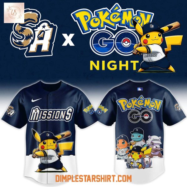 New Hampshire Fisher Cats Pokemon Go Night 30th Anniversary Jersey