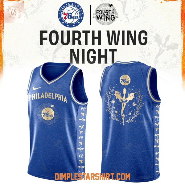 Philadelphia 76ers Fourth Wing Night Basketball Jersey