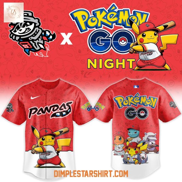 Rocket City Trash Pandas Pokemon Go Night 30th Anniversary Jersey