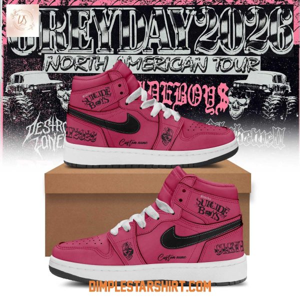Suicideboys Greyday 2026 North American Tour Air Jordan 1 Shoes