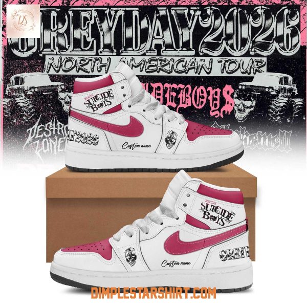 Suicideboys Greyday 2026 North American Tour Air Jordan 1 Shoes
