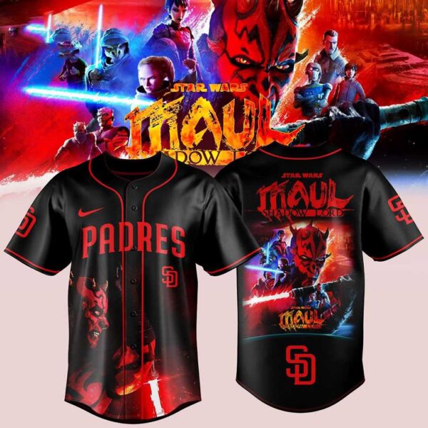 Darth Maul Shadow Lord & San Diego Padres Jersey