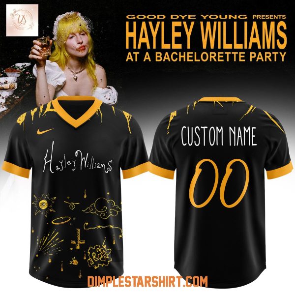 Hayley Williams Bachelorette Party Football Jersey